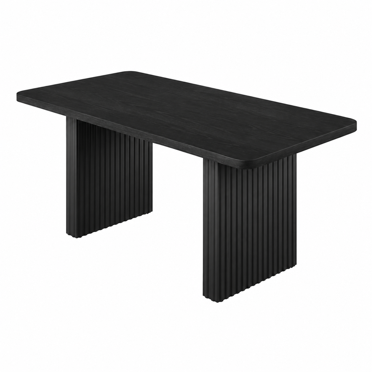 Grande Table à Manger en Bois et Métal – 180 cm, Style Campagne Chic, 6 à 8 Personnes